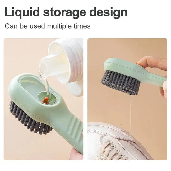 Multi-functional Smart Scrubbing Brush for Shoe, Clothes & More