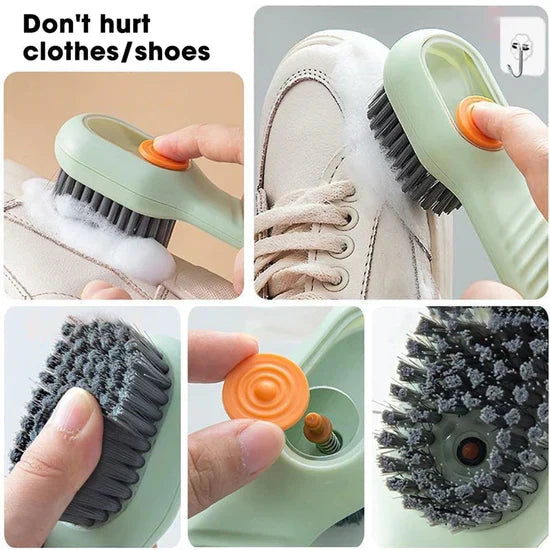 Multi-functional Smart Scrubbing Brush for Shoe, Clothes & More