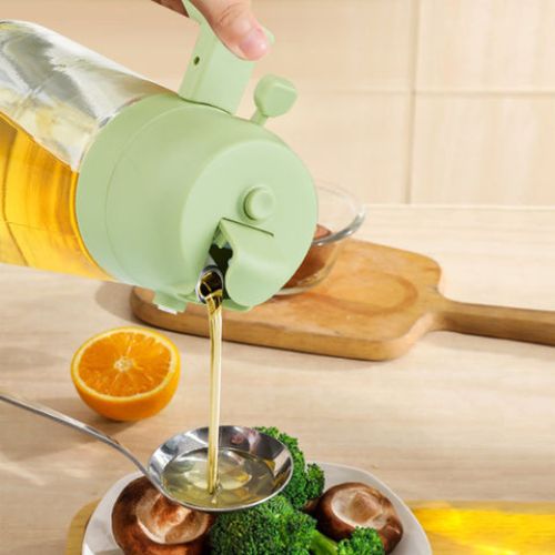 (2 in 1) Glass Oil Dispenser ✨Hot Sale 30% OFF💕