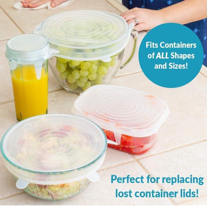 Multipurpose Silicone Lid - Reusable & Microwave Safe